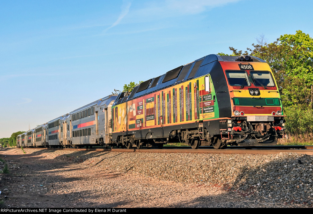 NJT 4508 on Train 5746